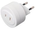 Reiseadapter USA - CH, US-Steckdose Typ A - Schutzkontaktstecker Typ C (CEE 7/16) , 6.3A